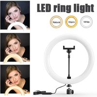 6/10/12 inch Selfie Ring Light Photography Fill Light LED Ring Lamp Remote Control Lamps For Mobile Phone Live Video Recording