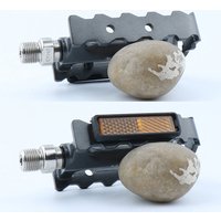 Reflective Bike Pedal Reflector, Waterproof and Anti Rust, Increase Visibility at Night, Easy Installation, Fits Most Pedals
