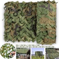 Camo Netting Bulk Roll Camouflage Netting Military Hunting Mesh Nets for Hunting Blind Sunshade Shooting Theme Party Decoration