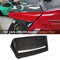 For Toyota GR YARIS GXPA16 VRS Type Rear Carbon Fiber Rear Spoiler Wing Car Exterior Replacement Car Accessories Bodykit FRP