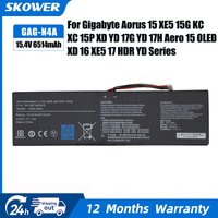 SKOWER 99Wh GAG-N4A Battery for Gigabyte Aero 15 OLED XD 15 RP75 16 RP86 YE5 17 HDR YD Aorus 17H XE4 17G 15G KC 15G YC 15P XC