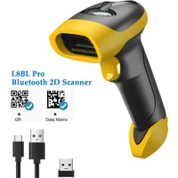 NETUM L8BLPro Bezprzewodowy Skaner Kodów Kreskowych 2D Bluetooth Czytnik Kodów QR PDF417 Automatyczne Wykrywanie do Skanowania w Systemach POS