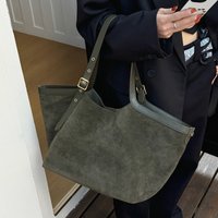 Custom Initials Leather Tote Bags For Women Luxury Designer Handbag And Purses 2026 New In Suede Cowhide Large Capacity Shoulder