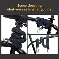 AliExpress NONE NEW Bike Chain Lock Bicycle Heavy Duty Safety Lock 60CM Metal Anti-theft Mountain Bike Road Motorcycle Scooter Padlock With Key