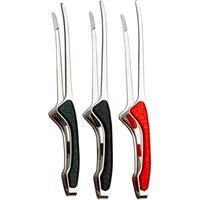 Stainless Steel Barbecue Tongs Non Stick Anti Scald Anti Slip Steak Tongs Non Slip Grip Kitchen Tongs for Cooking
