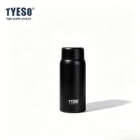 Tyeso 150ml Cute Mini Insulated Water Bottle Stainless Steel Compact Slim Design High Aesthetic Appeal Perfect for Work Office