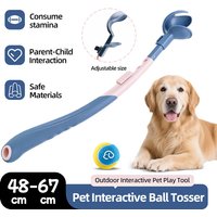 New Outdoor Telescopic Ball-throwing Stick Dog Toy Pet Tennis Launcher Dog Walking Ball Throwing Automatic Throwing Equipment