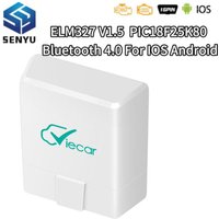 Viecar ELM327 V1.5 PIC18F25K80 Bluetooth 4.0 For IOS Android ELM 327 V 1 5 Car OBD 2 OBD2 Diagnostic Scanner Tools Code Reader