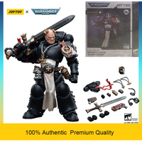In Stock 1/18 Scale JOYTOY Warhammer 40K Black Templars Emperor's Champion Bayard's Revenge JT6557 Action Figure Collectible Toy