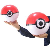 16" Pokemon ball PVC Inflatable Beach Ball Elf Parent-Child Interactive Volleyball Children's Toy Gift Elastic Movement gifts