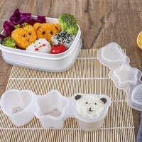 【1Pc Cartoon Shape Rice Ball Mold Rice Ball Sushi Roll Bento Embossing Molds DIY Tool Kitchen Accessories】