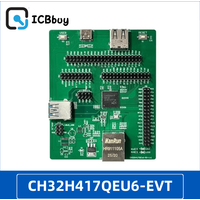 CH32H417 Development Board CH32H417QEU6 SuperSpeed USB 3.0 Dual-core Interconnect MCU Evaluation Board