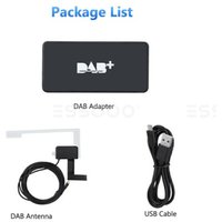 ESSGOO Car DAB+ Digital Radio Box DAB+ Receiver Antenna Aerial Adapter USB Interface Portable for Android 5.0up for VW Car Radio