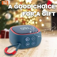T&G Outdoor Bicycle Riding TG659 Portable Bluetooth Speaker Wireless Mini Bass FM Radio Soundbar Boombox Waterproof Loudspeaker