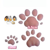Realistic Dog Silicone Paw Pad Animal Gloves Accessories Fursuit Costume Props DIY Brand Hand Decor Wrist Cover