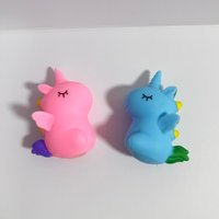 Stress Relief Toy Unicorn Squishy Stress Ball Fidget Toy Desk Squeeze Toy for Friends X-mas Gift