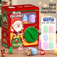 Christmas Surprise Gashapon Machine Mini Doll Claw Machine Random Blind Box Capsule Gift for Children Refill Pack Available