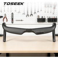 TOSEEK TR40 Bike Carbon Road Handlebar 380/400/420/440mm UD Matt Internal Routing Road Bicycle Handle Bar Bicycle Parts