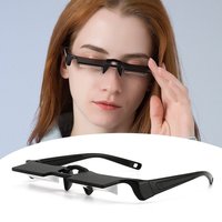 Reading Glasses Mirror Ultra-light Lazy Refractor Glasses Lying Down Watching TV Horizontal Reading Mirror HD Protective Glasses