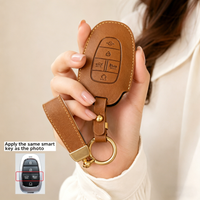Car Key Case, Leather Texture, 1:1 Real Vehicle Mold, Elegant Minimalist Design, Great as a Gift