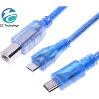 30cm USB Cable for Arduino Nano 3.0 USB to Mini USB Micro USB Cable for Arduino