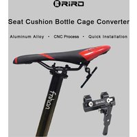 RIRO Bicycle Water Bottle Cage Extender MTB Water Cup Holder Converter Road Bike Saddle Extension Bracket Modification Parts
