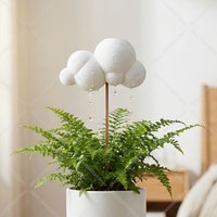 Cute Cloud Self-Watering Stake for Potted Plants Plant Watering Device for Succulents/Flowers