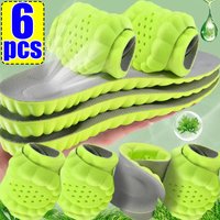 Latex Sport Insoles for Men Women Soft High Elasticity Insole Running Shoes Pad Deodorant Orthopedic Arch Support Insert Cushion
