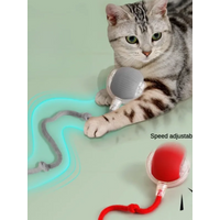 Cat Interactive Ball Toys Automatic Rolling Ball For Kitten Rechargeable Smart Pet Electric Toys With Teaser Sensor Cat Ball Toy