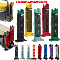 Fishing Box Rod Barrel Holder Fishing Box Rod Stand Fishing Box Pole Fishing Accessories For Opass Meiho Versus Daiwa ๋์๋ฐ์นจ๋