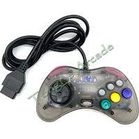 New DB15 Gamepad NOT Original, 15Pin Interface Clear Controller, for Arcade CBOX Superun MVS NEOGEO Game Accessory Joystick