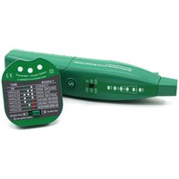 MS5902 Automatic Multifunctional Circuit Breaker Finder Fuse Socket Tester With Analogue Receiver And Flashlight US EU UK Plug