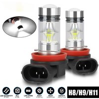 2x H8 H11 H16 LED Fog Driving DRL Light Bulb Kit 3600LM 6000K Xenon Super White
