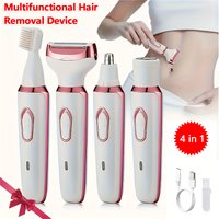 2026 New Women Electric Shaver 4 in 1 Body Hair Remover Epilator Painless Cordless Trimmer Razor Lady Gifts