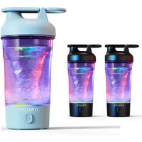 Elektrische Shaker-Flasche, 25 Unzen Mixerflaschen für Proteinmischungen, tragbare wiederaufladbare USB-C-Puls-Protein-Shake-Flasche, BPA-frei