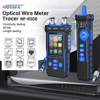 Noyafa NF-8508 Tester kabli sieciowych Miernik mocy optycznej Przewód PoE Test Lan LCD Cyfrowy wykrywacz linii Narzędzia sieciowe