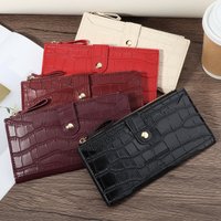 Long Wallet Clutch - Fashionable Coin Purse with Multi Card Slots, Phone Compartment, and Stylish Design for Women - Ideal for D