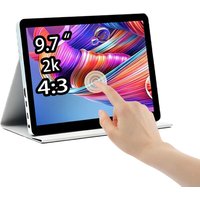 Touchscreen Portable Monitor 9.7-inch 2K (2048 * 1536) LED IPS 4:3 for Laptop XBox PS4 / 5 Switch Windows PC Game Display