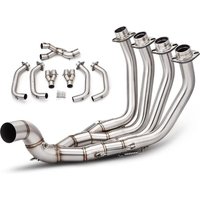 For Yamaha XJ6 XJ6N XJ6S 2009-2017 XJ6 S XJ6 N Escape 51MM Slip-On Motorcycle Exhaust Header Link Pipe System Connecting Pipe