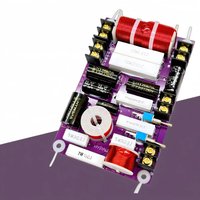 1PC GHXAMP 350W 3-Way Crossover – High/Mid/Low Frequency Divider for Bookshelf & Floorstanding Hi-Fi Speakers 460Hz–3.5KHZ