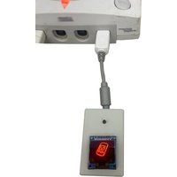DC large capacity color screen visual memory card with screen display Dreamcast controller converter supports PS MD NGC SS game