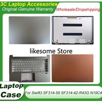 New For ACER Swift3 SF314-59 SF314-42-R43G N19C4 LCD Screen Back Cover Top Case Upper Palmrest Keyboard Cover Silvery AC Shell
