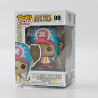 Original FUNKO POP One Piece Tony Tony Chopper #99 Action Anime Figure Statue Vinyl Figure Doll Model Toy Gift