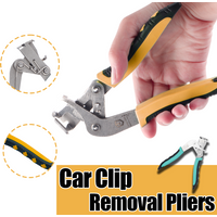 1Pc Dual Color Handle Car Clip Removal Pliers, Non-slip Grip Auto Clip Pliers for Car Maintenance/Auto Repair, Car Repair Tools