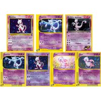 PKM Proxy Cards 1996 1st Edition MEWTWO/ROCKET S MEWTWO Toys Hobbies Collectibles Game Collection PTCG Anime Cards