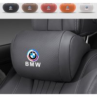 Car Seat Headrest Memory Cotton Neck Pillows Accessories For Bmw 50th Anniversary X1 X2 X3 X5 X6 E36 F20 F15 E46 E39 E90 E60 E87