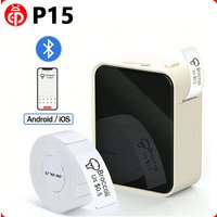 Marklife P15 Mini Portable Thermal Printer Wireless Bluetooth Label Tag Maker For Home Office Labeling Sticker Machine With USB