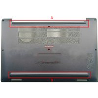 Anti slip bumper foot pad, rubber strip, laptop bottom cover foot pad, one 7400 E7400