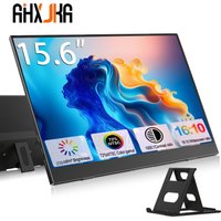 AHXJKA 15.6” Portable Monitor 60HZ IPS USB-C HDMI 250Cd/m² For Laptop XBox PS4 / 5 Switch TV Cell Phone PC Extension Mobile