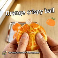 Crispy And Kneaded Handmade Ball Soft Slowly Rebounding Wax Clay Ball Crisp Crisp Sound Squeezing Toys Relieving Stress Relaxing